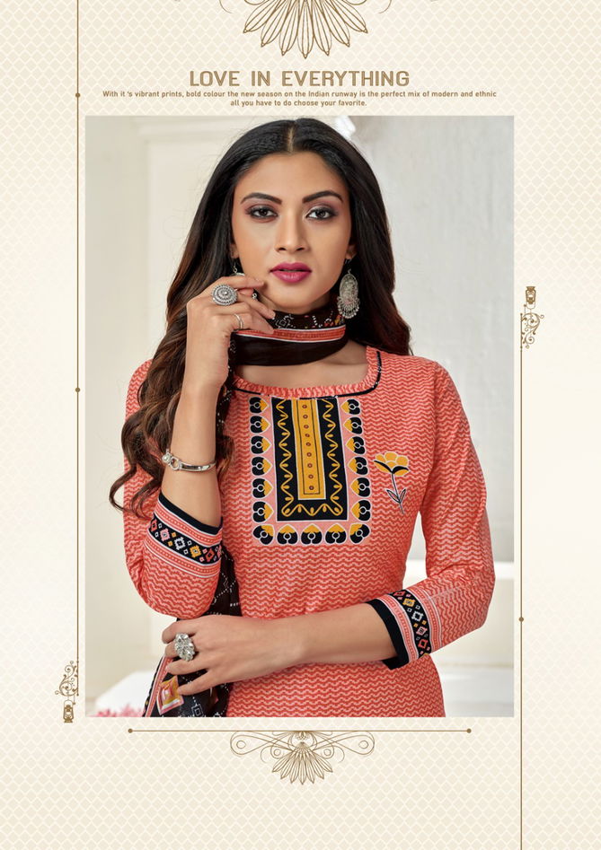 AKASH PADMAVATI 15 Regular Wear Cotton Printed Designer Dress Material Collection